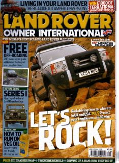 Land Rover Owner Magazine 4/06 Rocks, Series 1, Campers, SIII, Tdi
