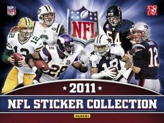 20 stickers of your choice panini nfl football 2011 lot