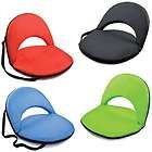   SPORTS/POOL/BEACH SEAT/CHAIR PORTABLE CHAIR RECLINER BACK REST   BLACK