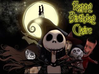 nightmare before christmas cake toppers in Home & Garden