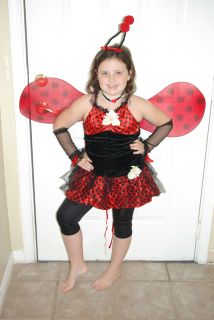   Queens Ladybug Halloween Costume Kids Girls Medium 8 10 size women