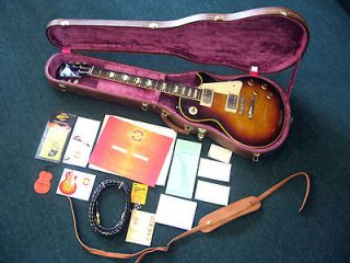 2005 Gibson Custom Shop Les Paul R9 1959 Reissue Tobacco sunburst w 