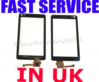 Nokia N8 LCD Touch screen Digitizer Pad Panel Front Glass Lens Pad 