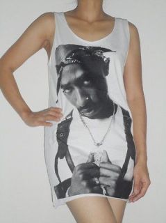 tupac 2 pac hip hop rap tshirt tank top mini dress