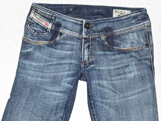 BNWT DIESEL MATIC 81M JEANS 24X30 100% AUTHENTIC SLIM FIT TAPERED LEG