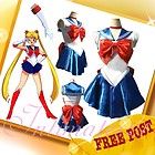 New Usagi Sailor Moon Tsukino Costume Cosplay Uniform Fancy Deluxe 