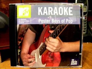 MTV Karaoke Poster Boys of Pop cd+G NSYNC/SUGAR RAY/BACKSTREET BOYS 