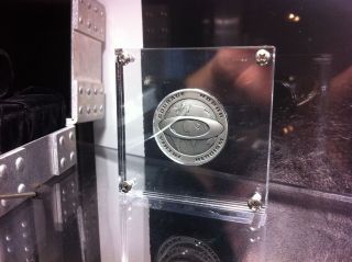 oakley x metal coin acrylic display holder 