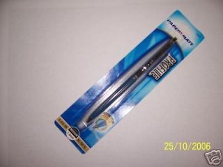 papermate profile slim pen blue new in package time left