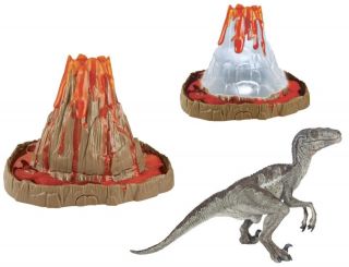   & FIRE ICE LIGHT UP VOLCANO SET papo dinosaur action play figures