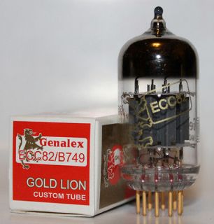 genalex gold lion 12au7 ecc82 b7 49 tubes brand new