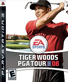 Tiger Woods PGA Tour 08 Sony Playstation 3, 2007