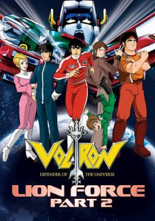 Voltron Lion Force, Part 2 (DVD, 2010, 