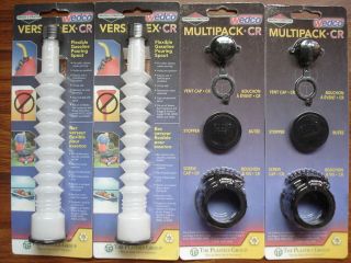 Versaflex Replacement Gas Can Spouts + 2 Multipack Kits WEDCO BRIGGS 