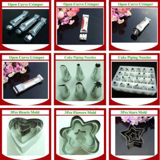   Styles Durable Stainless Steel Cake Pastry Decoration Mold Cutter