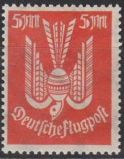 Stamp Germany Reich Mi 263 Sc C15 1923 Airmail Pigeon Deutsches 