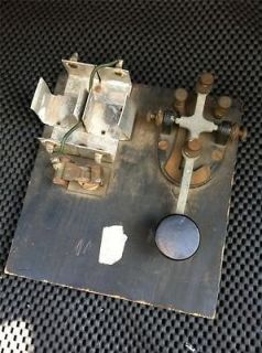 vintage morse code telegraph machine  50 00