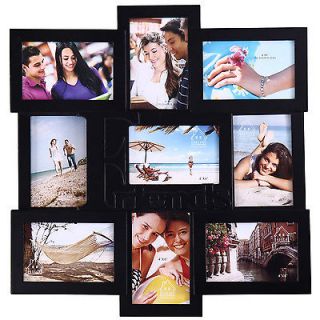   FRIEND Black Wood Collage Photo Picture Frame For Home/Office Wall Art