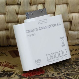 in 1 USB Camera Connection Kit For iPad/iPad 2/iPad 3 