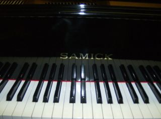 Samick SG 155 51 baby grand w/ PianoDisc PDS 228 Takes CDs and 
