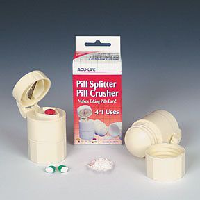 acu life pill pal 4 in 1 pillsplitter c rusher