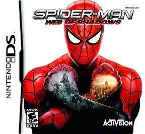 spider man web of shadows nintendo ds video game one
