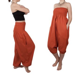 harem cotton trouser jumpsuit genie pants yoga ali baba