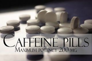  mg Caffeine Tablets (Energy Pills, Weight Loss, Fat Burn, Stimulant
