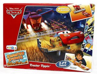 Tractor Tippin Track Set Disney Pixar Cars 2 Tipping FRANK THE 