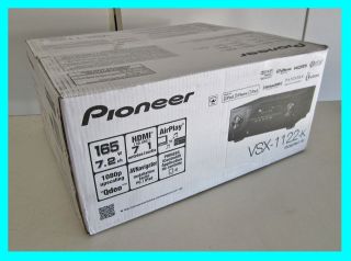 PIONEER VSX 1122 K ★ 7.2 CHANNEL 3D READY NETWORK HOME THEATER 