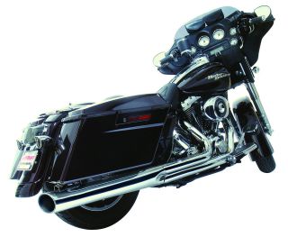 harley road king electra street glide 2 into 1 exhaust