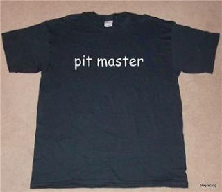 pit master bbq smoker cooking grill t shirt black s
