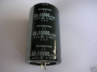 1PCS, 80V 10000UF Snap In Electrolytic Capacitors