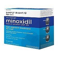 SR Minoxidil 5% Topical Solution 6 Month Extra Strength Hair Loss 12oz 