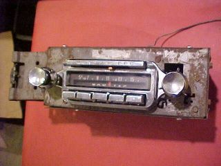 rare gm vintage 1960 60 pontiac am wonderbar radio bonneville
