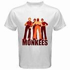New Nice THE MONKEES White T Shirt S M L XL 2XL Sizes Available tm5