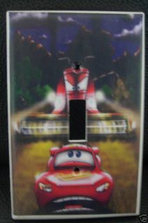 disney cars light switch cover mcqueen frank combine time left