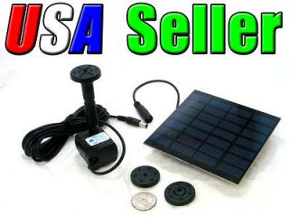 Newly listed Solar Panel Power Submersible Fountain Pond Water Pump