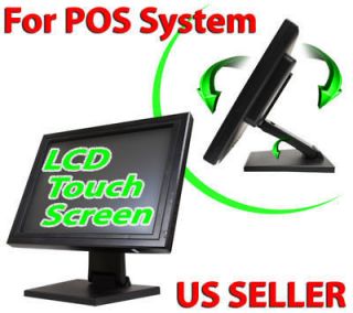 new pos 15 touch screen tft lcd touchscreen monitor time