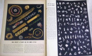 1938 JUNK JEWELRY CHARMS   PARIS   SCHIAPARELLI & CHANEL FASHION RAGE 