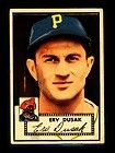 1952 topps 183 erv dusak pirates vgex 016285 buy it