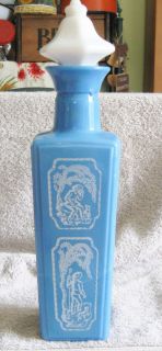1965 jim beam whiskey blue choice decanter d 334 time