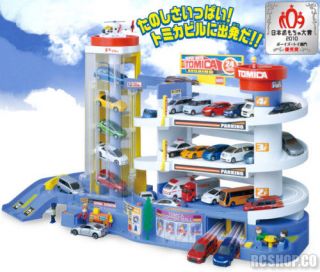 tomy car park shopping mall road play set tomica toys