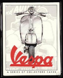 vespa original collectors cards 150cc 90ss gran sport from united