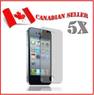 PCS Screen Guard Protector for iPhone 4 and 4S + cloth