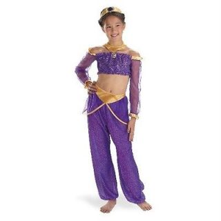 jasmine aladdin disney princess deluxe child costume size 7 8 disguise 