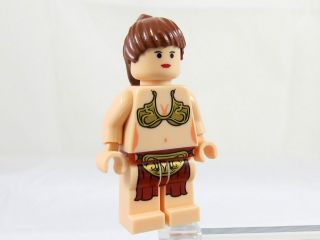 LEGO New Minifigure Princess Leia Jabba the Hutts Palace Prisoner 