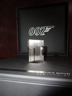   James Bond 007 Gatsby Palladium Lighter pre owned in original box