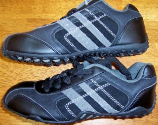 perry ellis america black gray athletic shoes 6m nwob