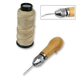 SEWING AWL KIT hand stitch Sails leather canvas tents belt clothing 